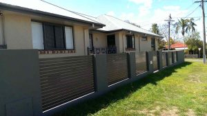 modern front view of house